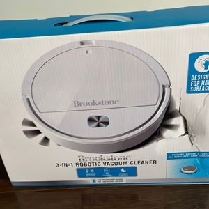 Brookstone 3 in 1 Robotic Vacuum Cleaner